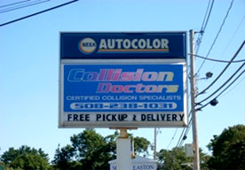 Collision Doctors Sign